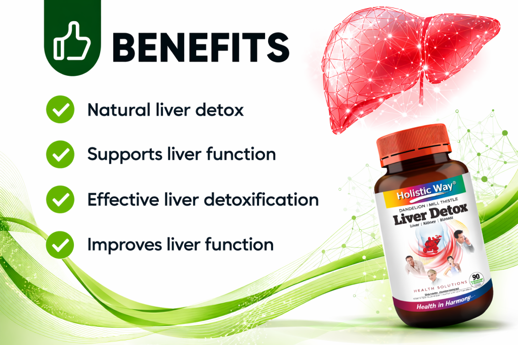 Công dụng của thực phẩm bảo vệ sức khỏe Liver Detox 